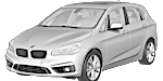 BMW F45 C3614 Fault Code